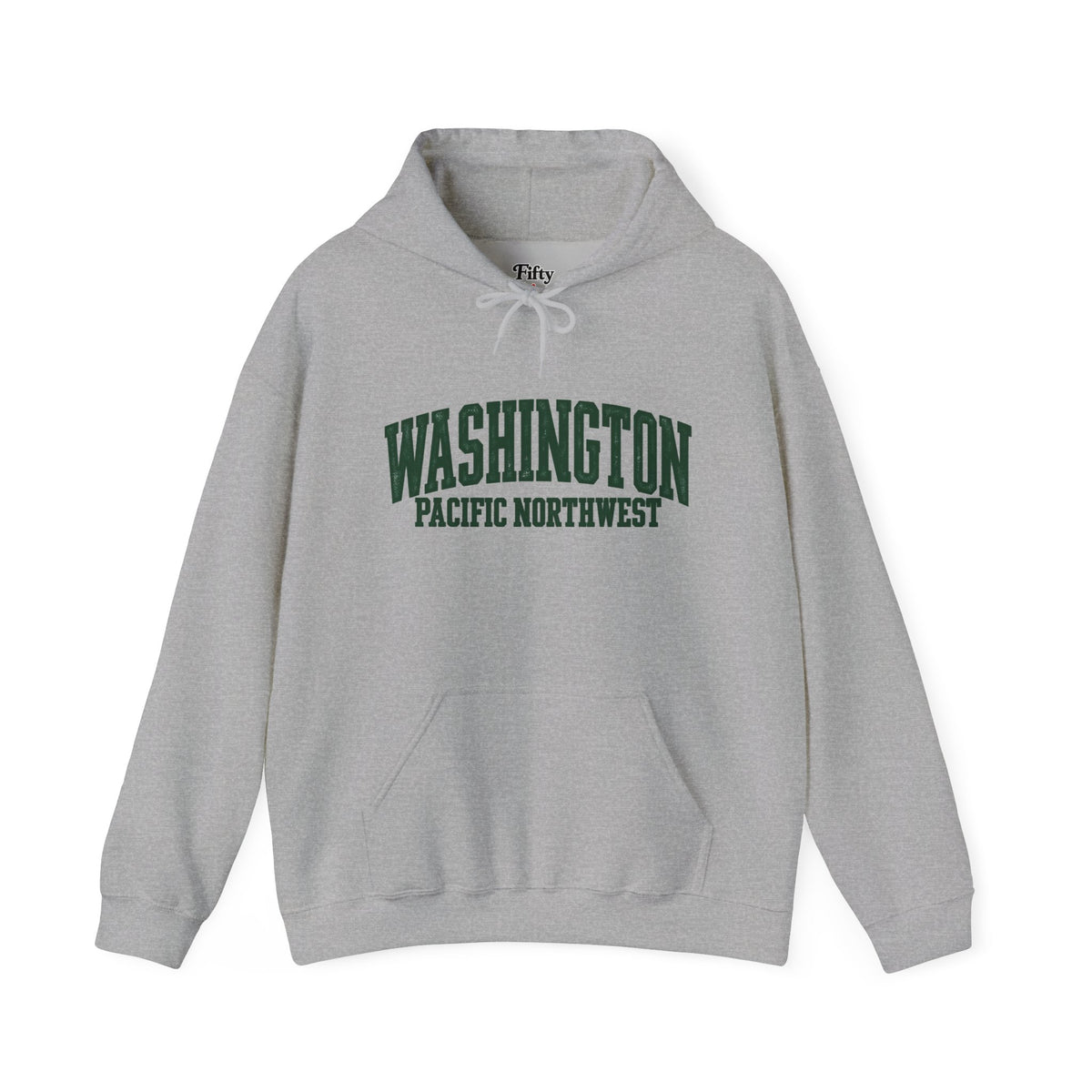 Washington Pacific Northwest Unisex Hoodie State Name Graphic