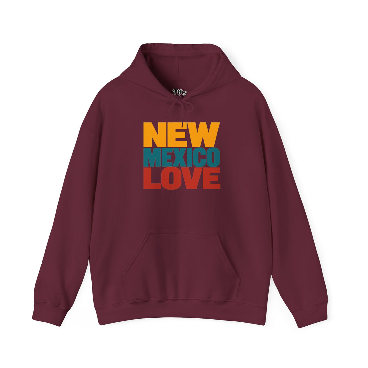 New Mexico Love Unisex Hoodie State Name Graphic