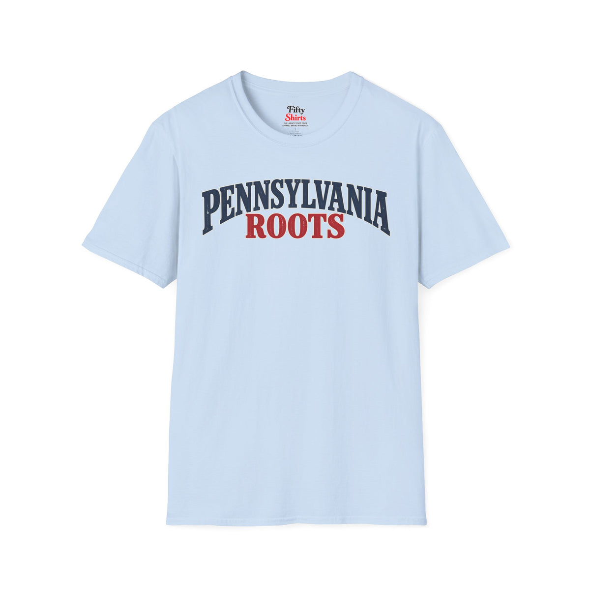 Pennsylvania Roots Unisex Softstyle T Shirt State Name Graphic Tee