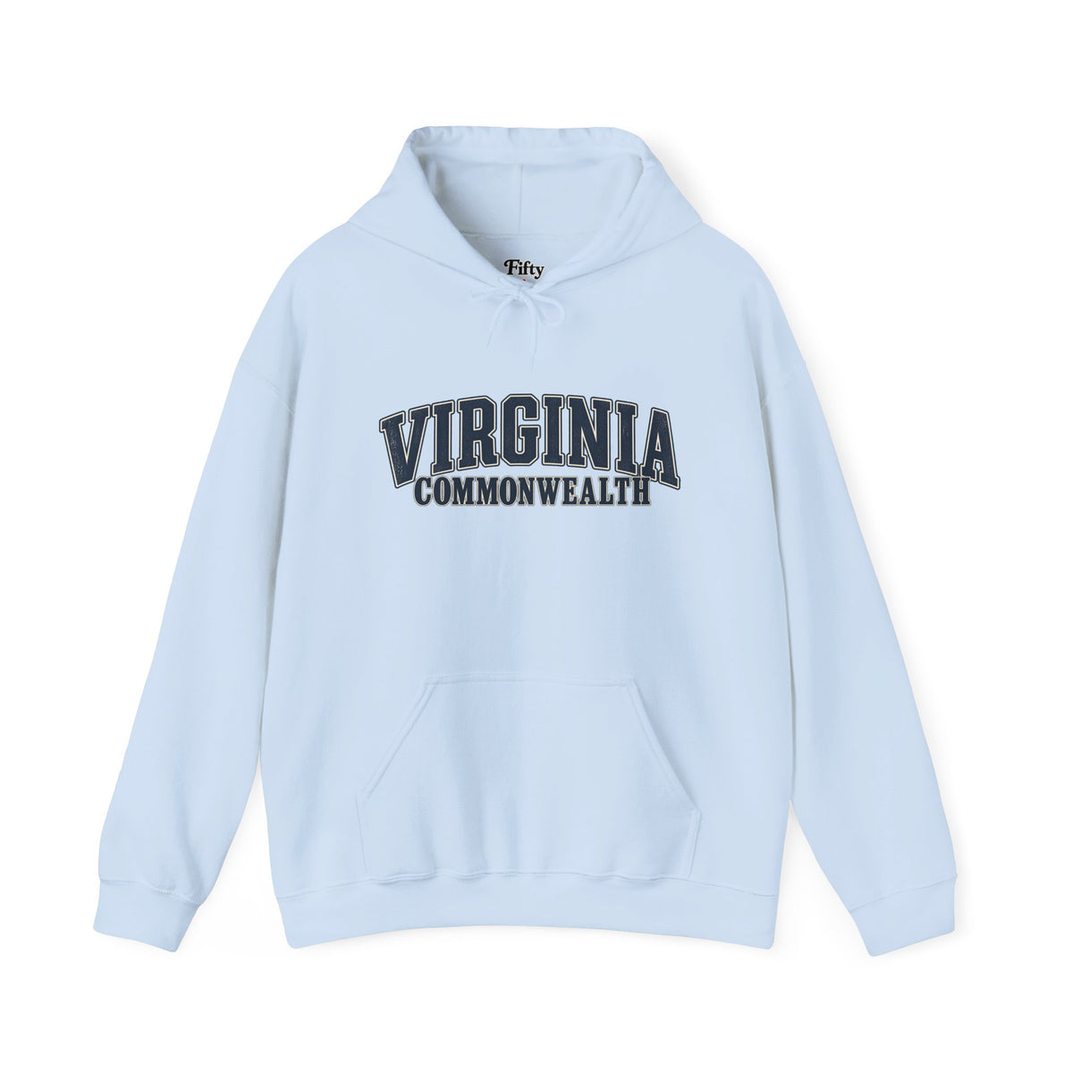 Virginia Commonweatlh Unisex Hoodie State Name Graphic