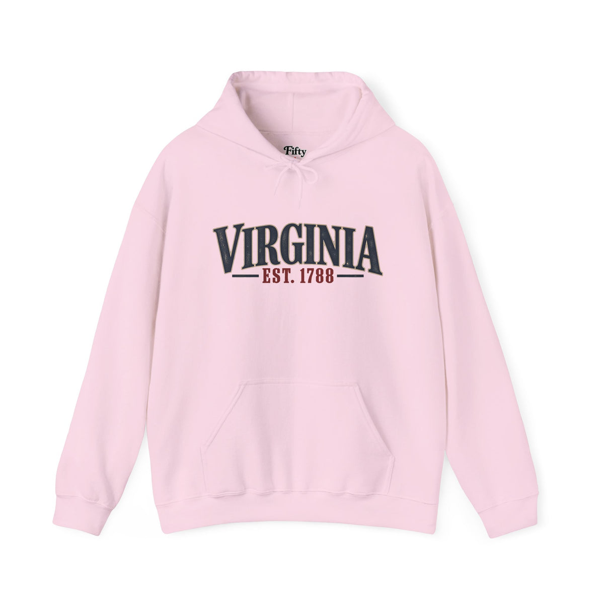 Virginia Est 1788 Unisex Hoodie State Name Graphic