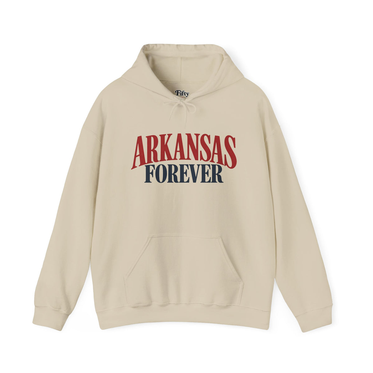Arkansas Forever Unisex Hoodie State Name Graphic