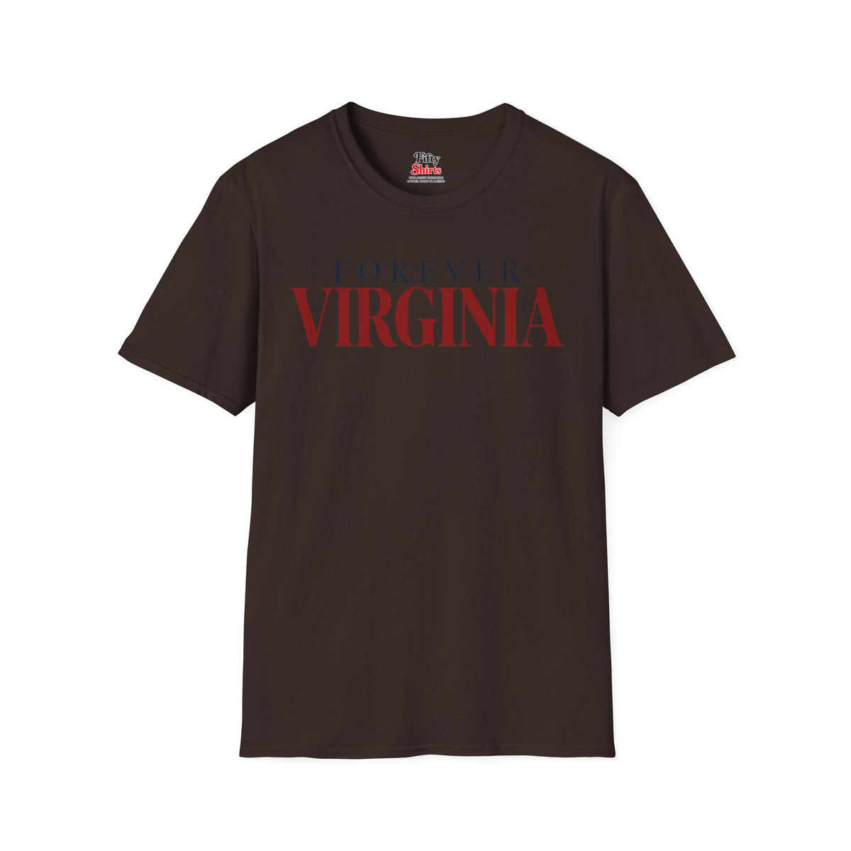 Forever Virginia Unisex Softstyle T Shirt State Name Graphic Tee