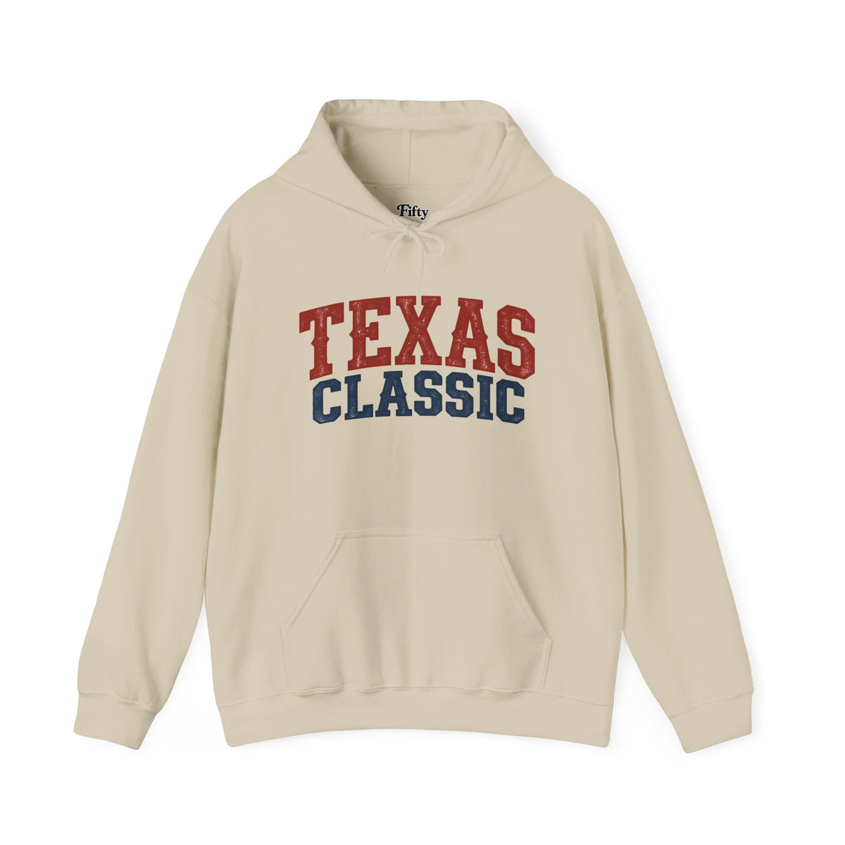 Texas Classic Unisex Hoodie State Name Graphic
