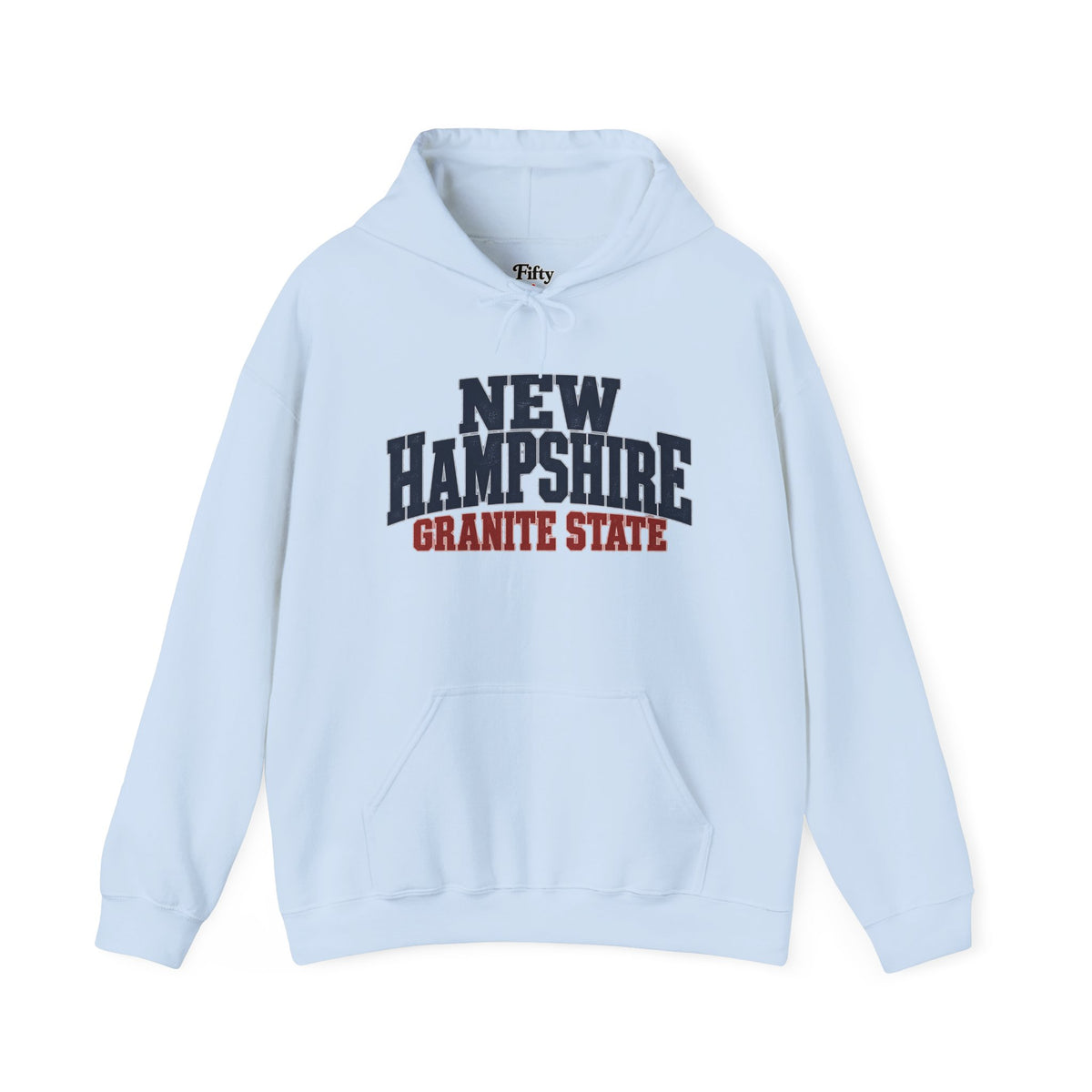 New Hampshire Granite State (1) Unisex Hoodie State Name Graphic