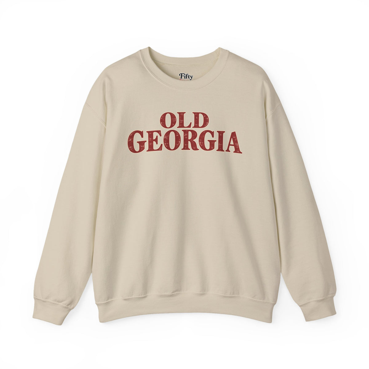 Old Georgia Unisex Crewneck Sweatshirt State Name Graphic
