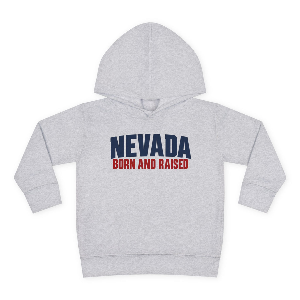 Nevada Born and Raised Minimal Heritage Unisex Toddler Pullover Fleece Hoodie