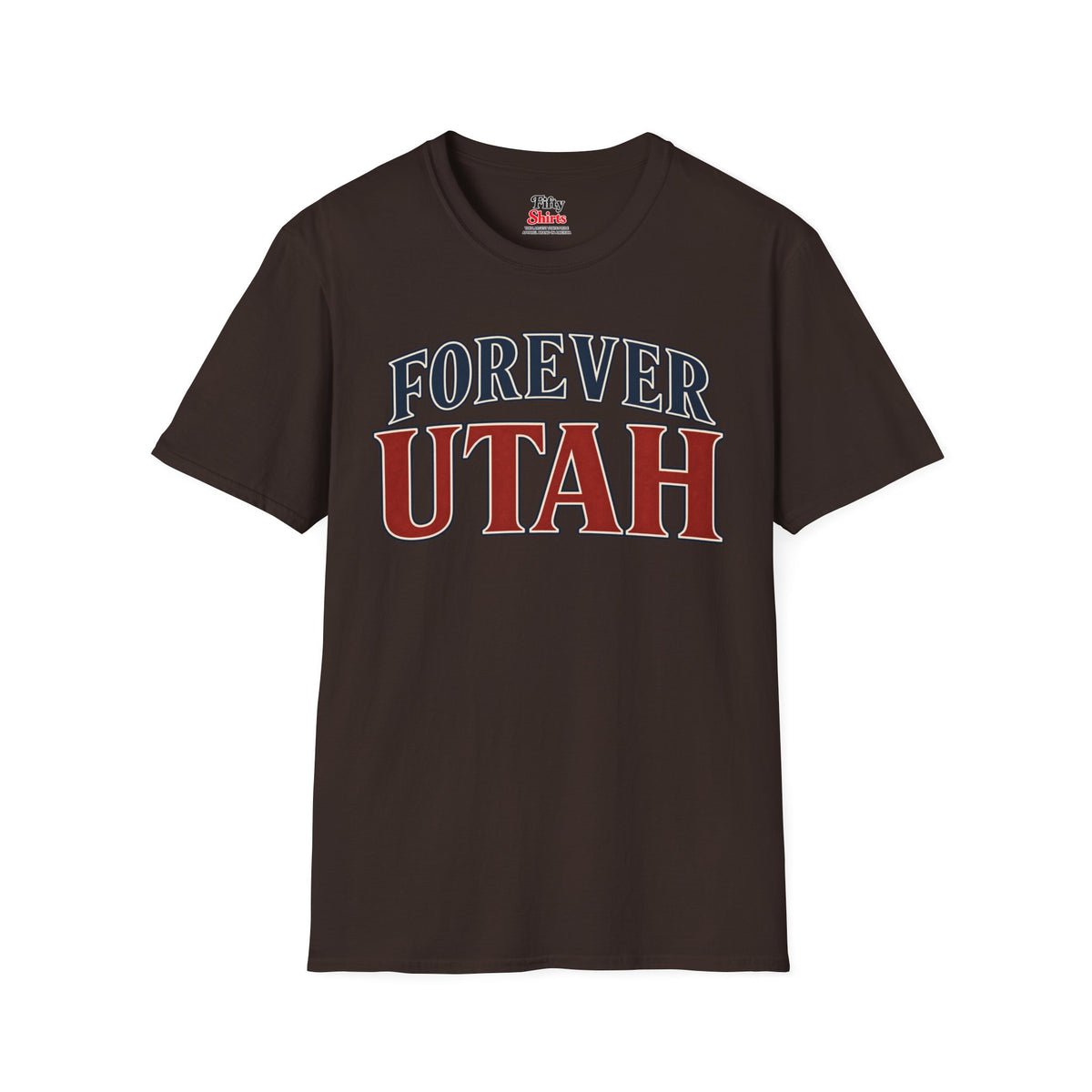 Forever Utah Unisex Softstyle T Shirt State Name Graphic Tee