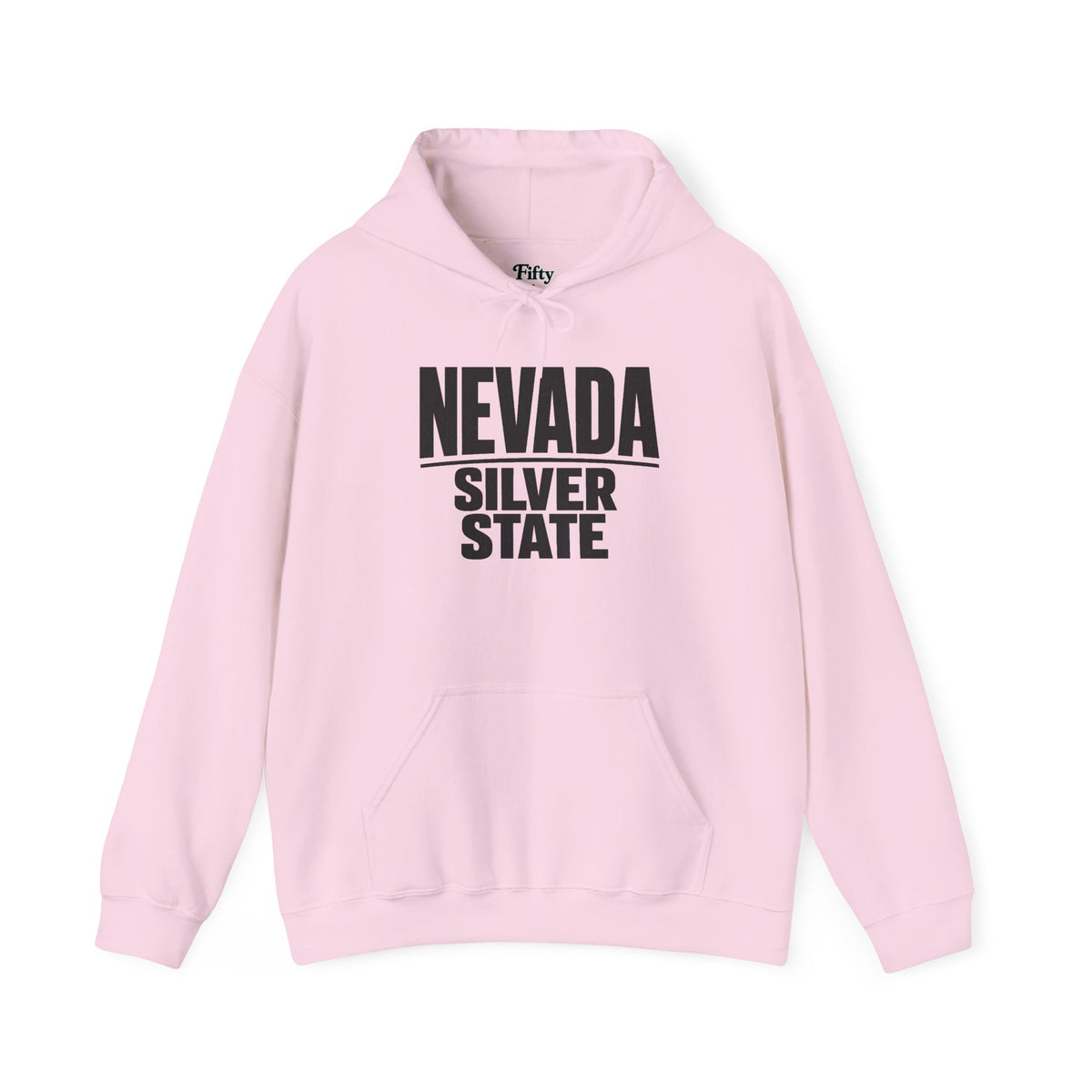 Nevada Silver State Unisex Hoodie State Name Graphic
