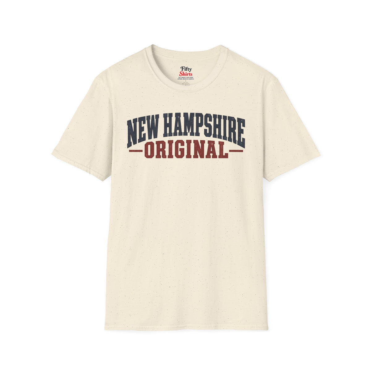 New Hampshire Original Unisex Softstyle T Shirt State Name Graphic Tee