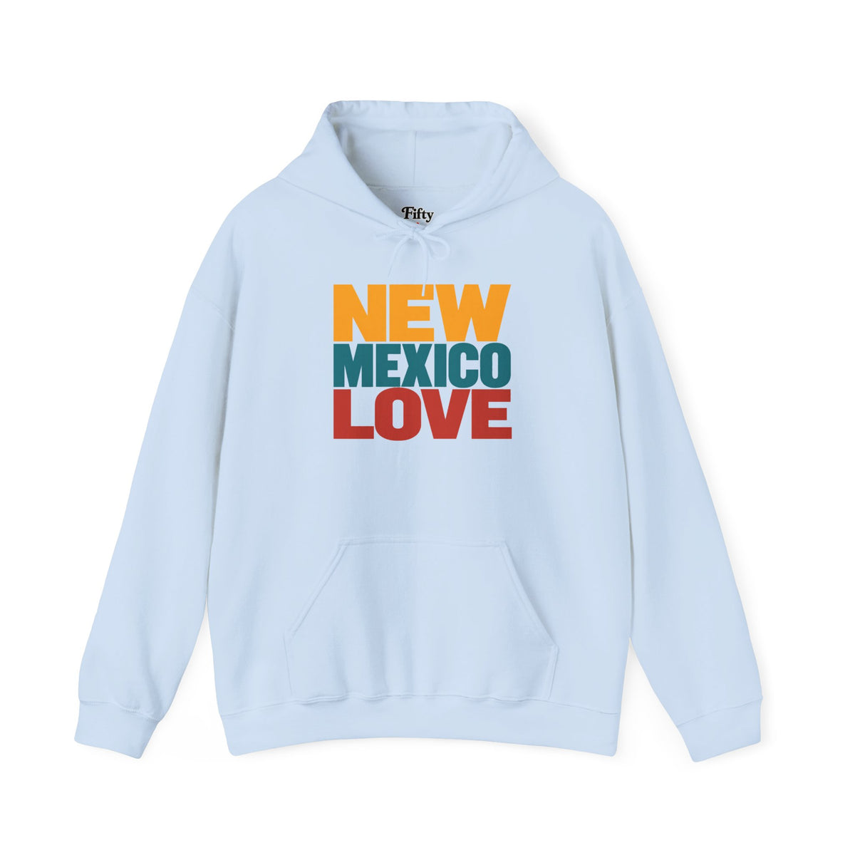 New Mexico Love Unisex Hoodie State Name Graphic