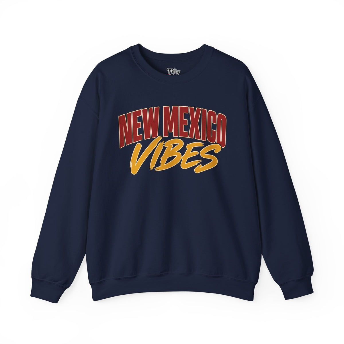 New Mexico Vibes Unisex Crewneck Sweatshirt State Name Graphic