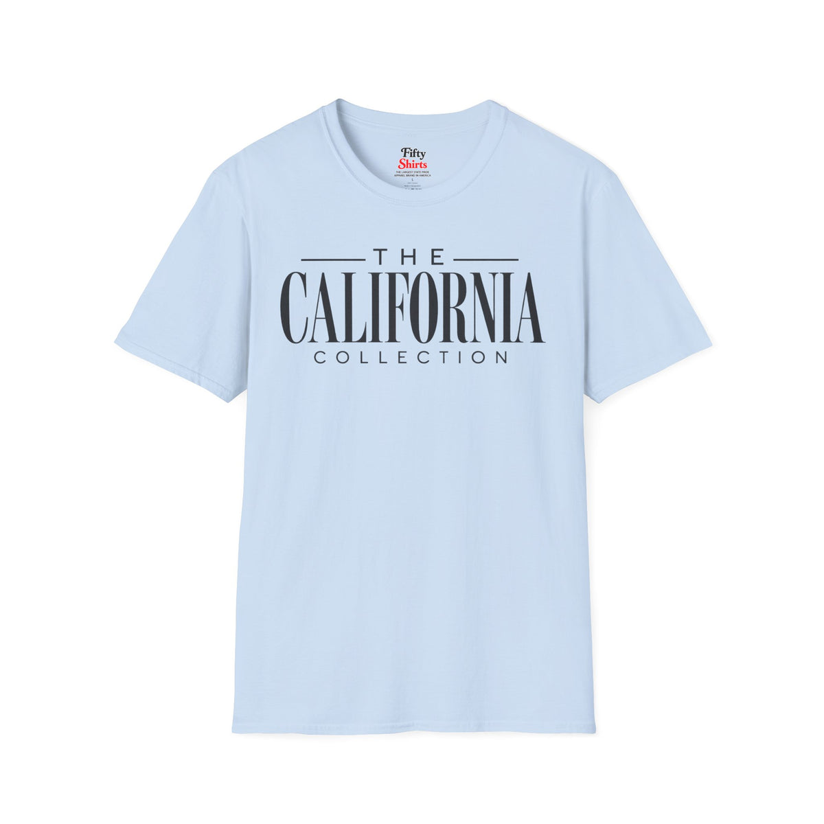 The California Collection Unisex Softstyle T Shirt State Name Graphic Tee