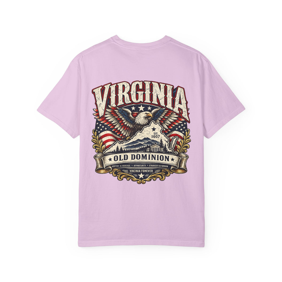 Virginia Old Dominion Unisex Comfort Color 1717 Streetwear Graphic Tee