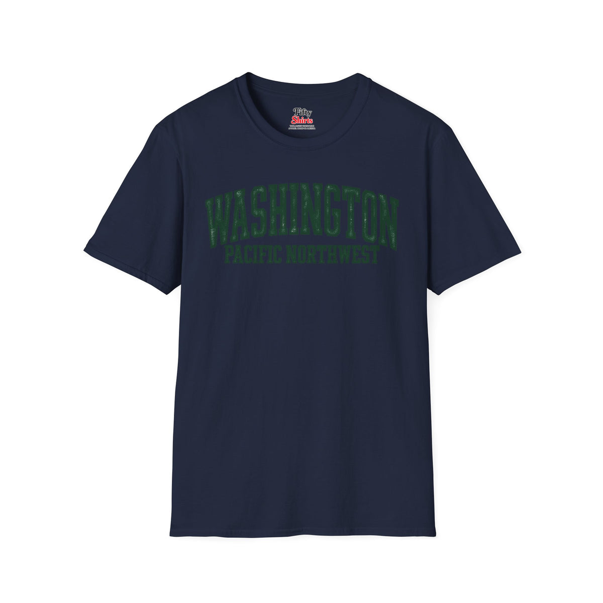 Washington Pacific Northwest Unisex Softstyle T Shirt State Name Graphic Tee