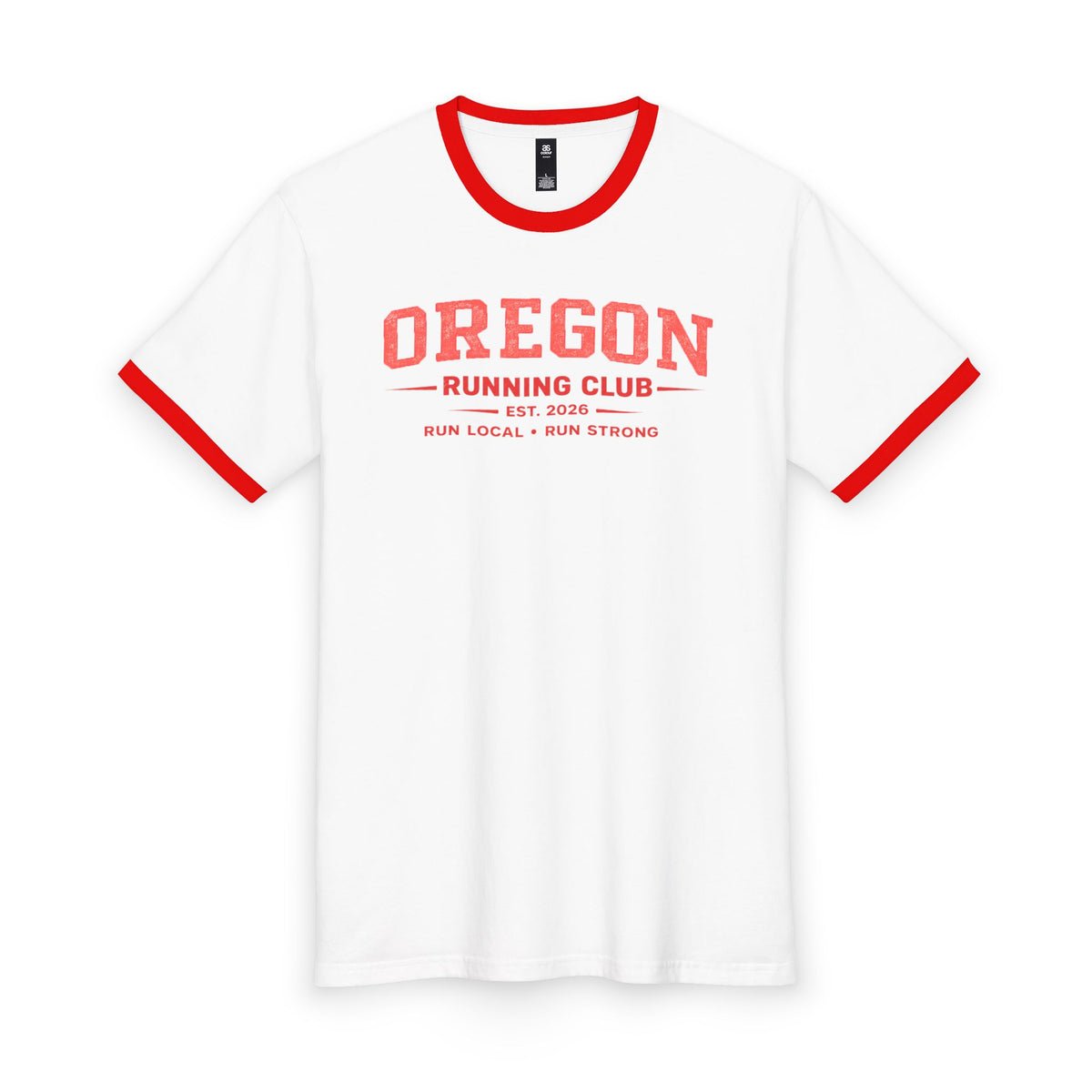 Oregon Running Club 2026 All State Men's Staple Ringer Tee