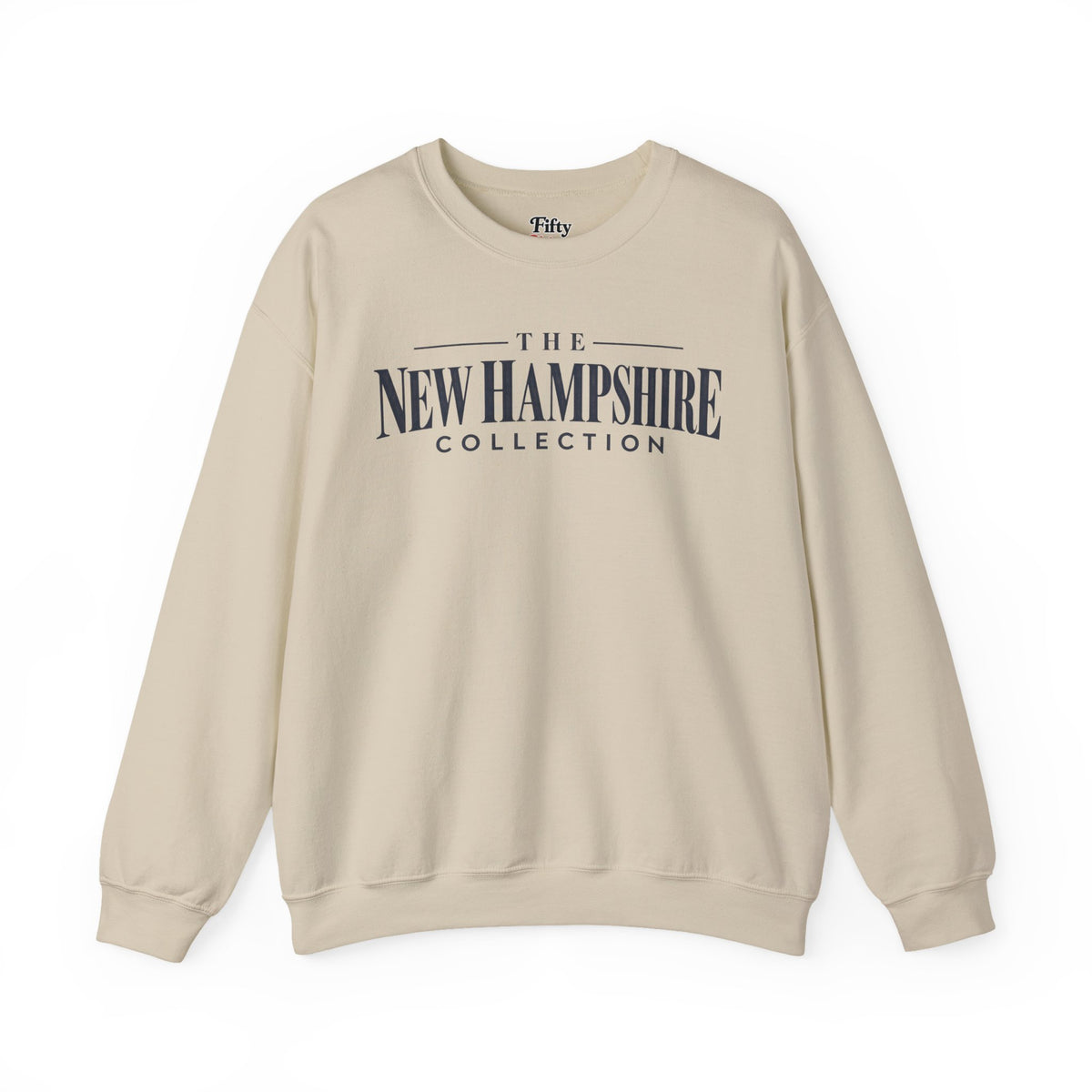 The New Hampshire Collection Unisex Crewneck Sweatshirt State Name Graphic