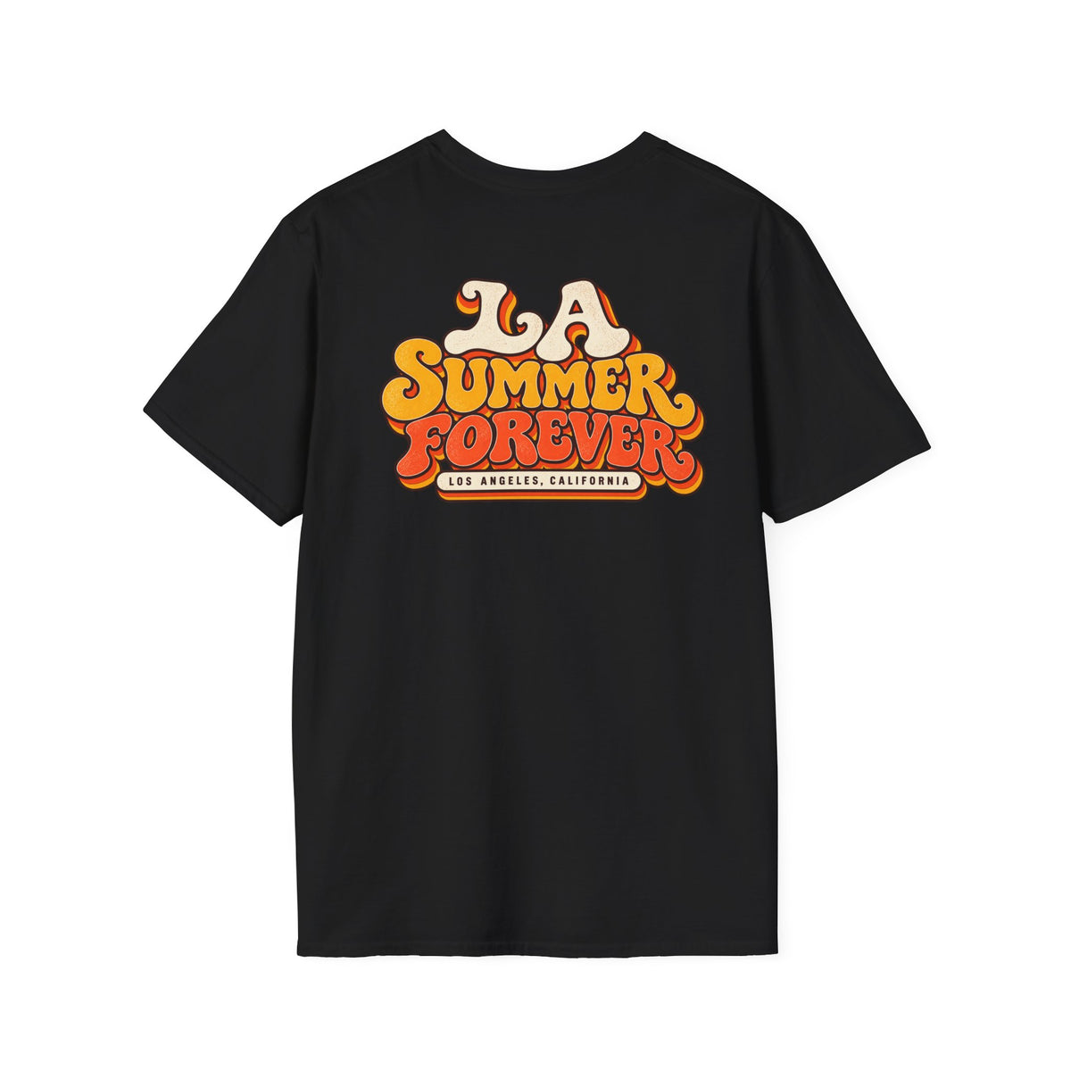 LA Summer Forever Los Angeles Unisex Softstyle Graphic Tee