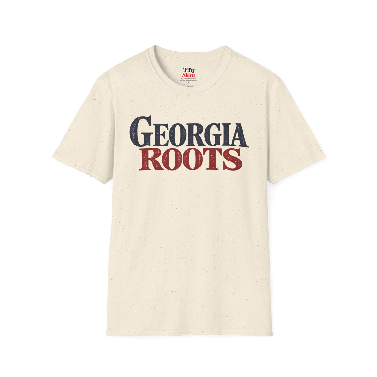 Georgia Roots Unisex Softstyle T Shirt State Name Graphic Tee