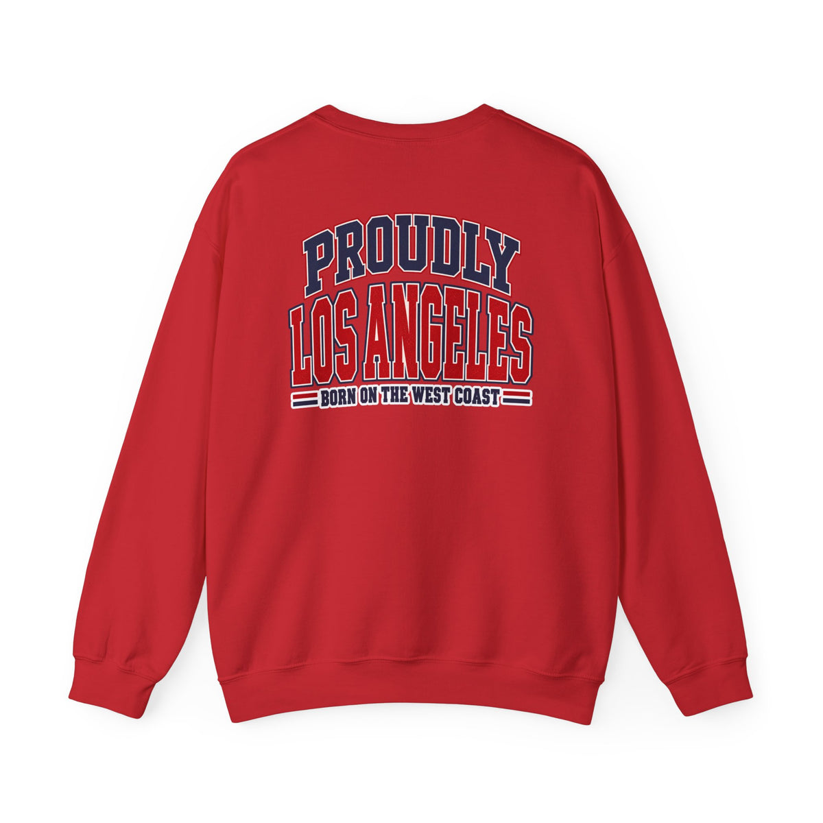 Proudly Los Angeles Unisex Crewneck Sweatshirt Graphic