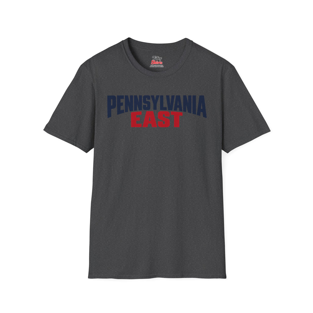 Pennsylvania East Unisex Softstyle T Shirt State Name Graphic Tee