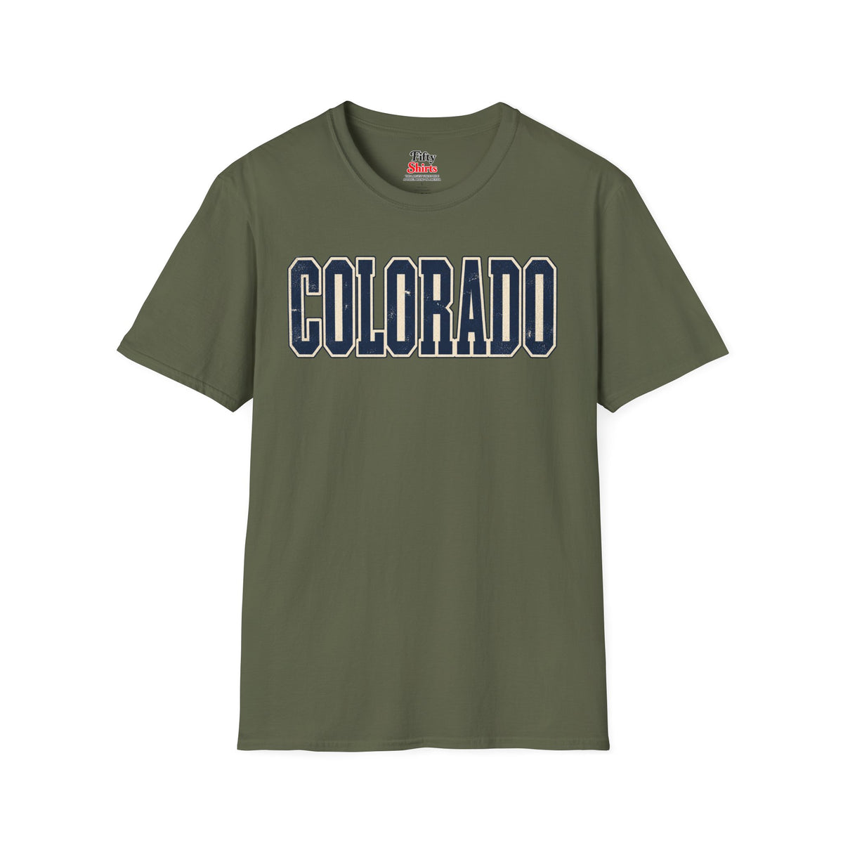 Colorado Unisex Softstyle T Shirt State Name Graphic Tee