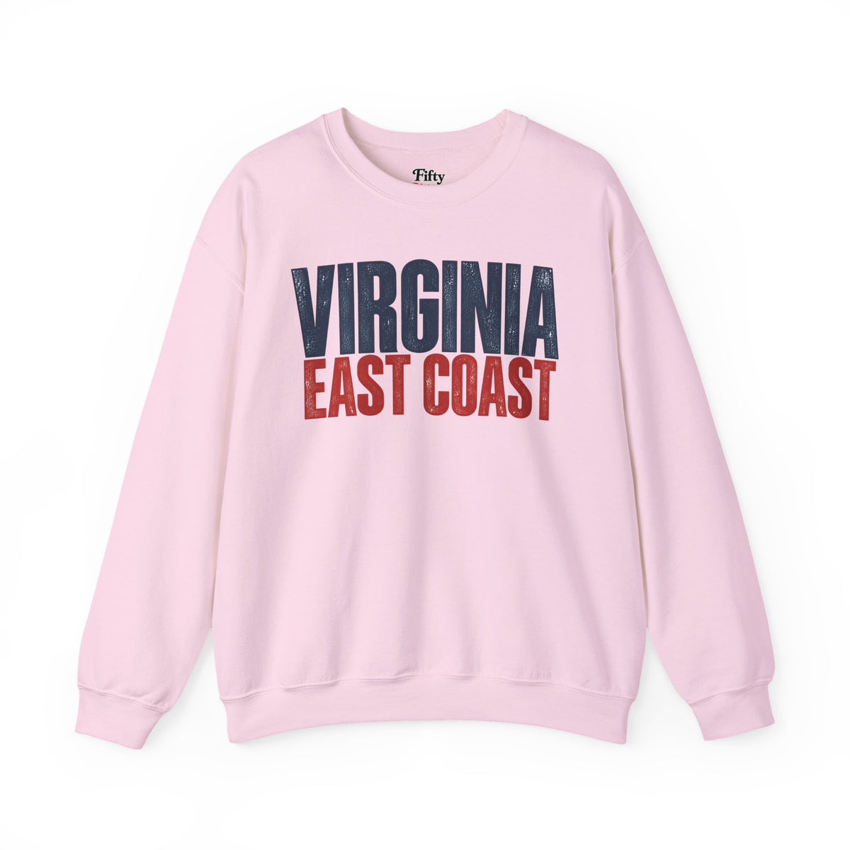 Virginia East Coast Unisex Crewneck Sweatshirt State Name Graphic