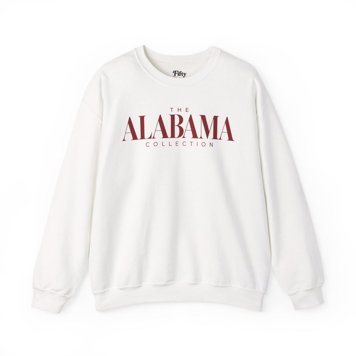 The Alabama Collection Unisex Crewneck Sweatshirt State Name Graphic