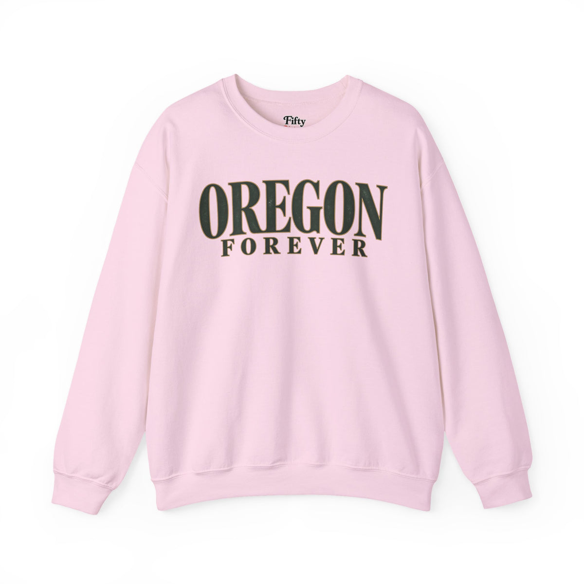 Oregon Forever Unisex Crewneck Sweatshirt State Name Graphic