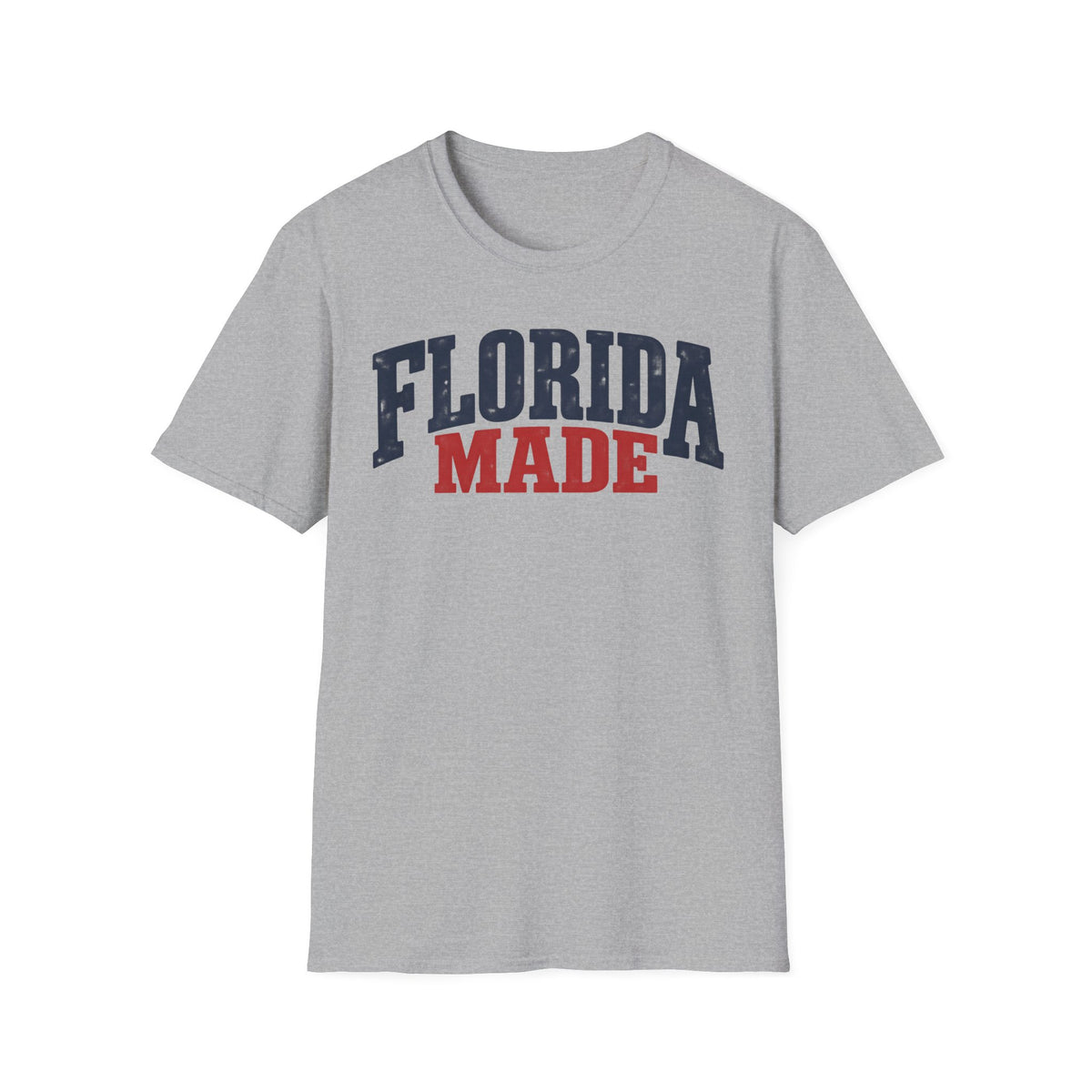 Florida Made Unisex Softstyle T Shirt State Name Graphic Tee