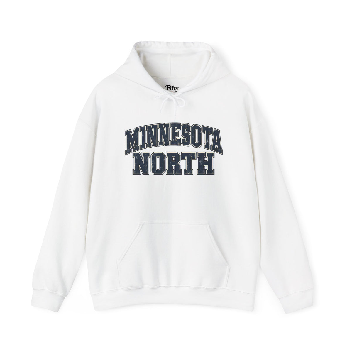 Minnesota North Unisex Hoodie State Name Graphic