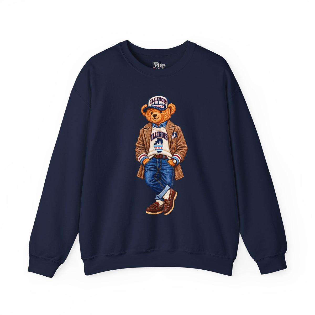 Illinois - Game Day Teddy Bear Sweatshirt