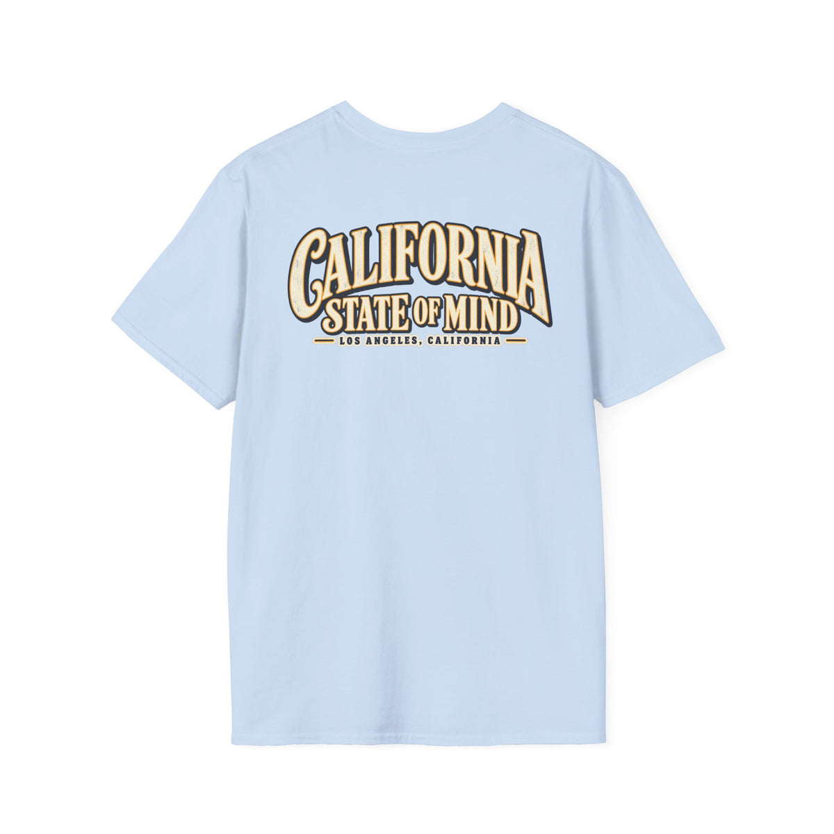 California State of Mind Los Angeles Unisex Softstyle Graphic Tee