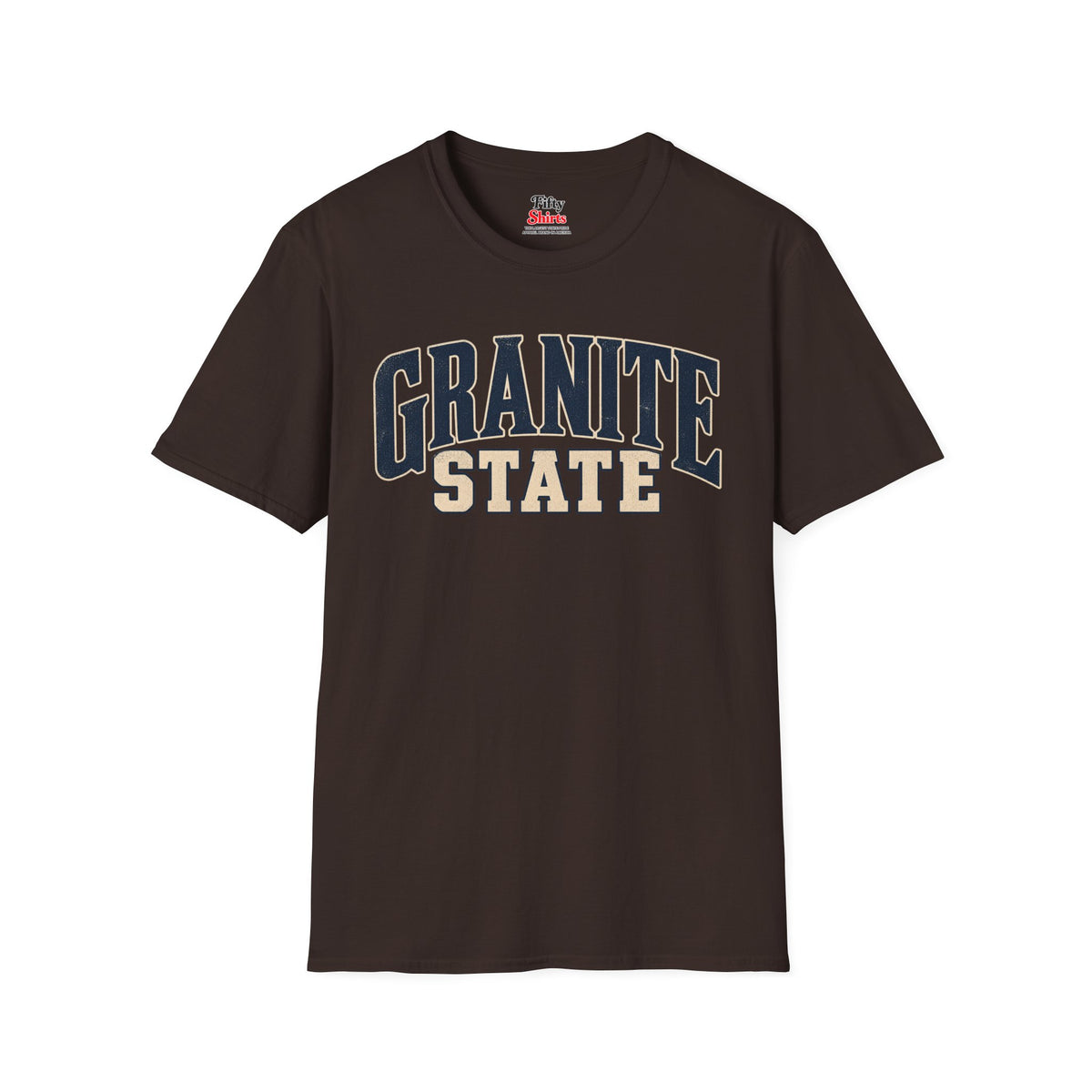 New Hampshire Granite State Unisex Softstyle T Shirt State Name Graphic Tee