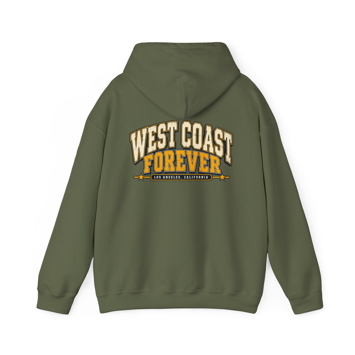 West Coast Forever Los Angeles Unisex Hoodie Graphic