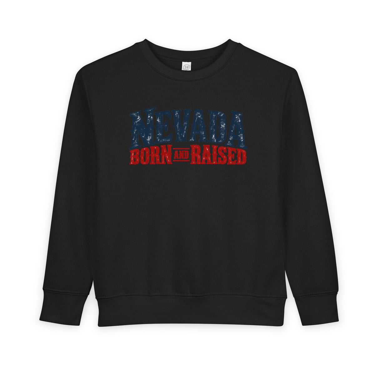 Nevada Born and Raised Classic Ranchwear Unisex Toddler Sweatshirt