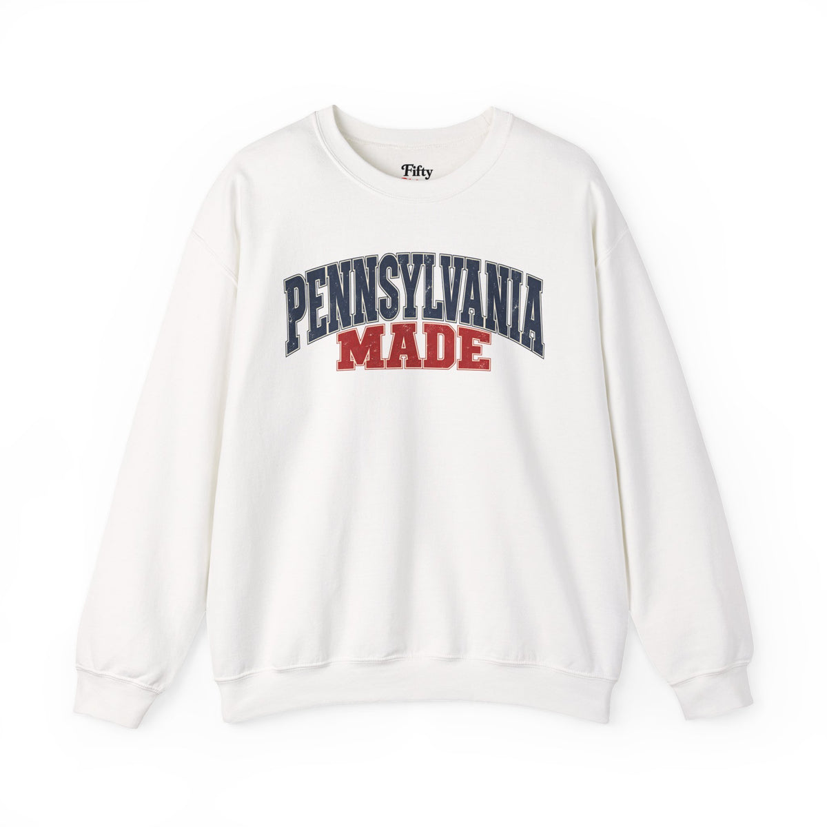 Pennsylvania Made Unisex Crewneck Sweatshirt State Name Graphic