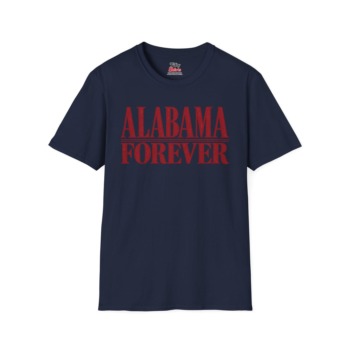 Alabama Forever Unisex Softstyle T Shirt State Name Graphic Tee