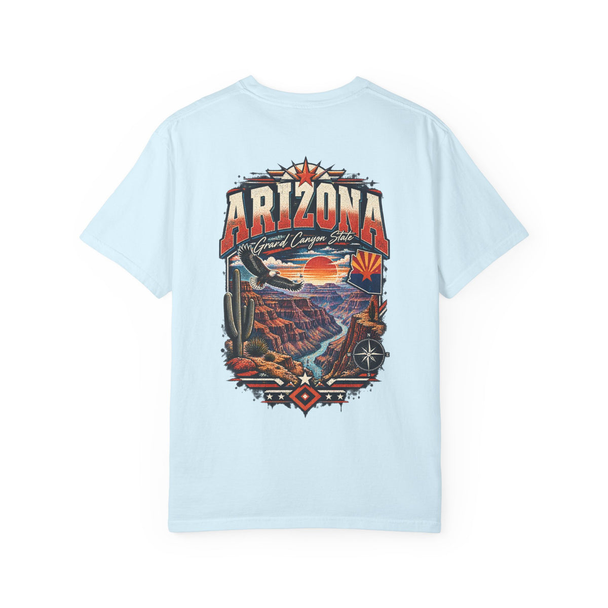 Arizona Grand Canyon Streetwear Unisex Comfort Color 1717 Streetwear Graphic Tee