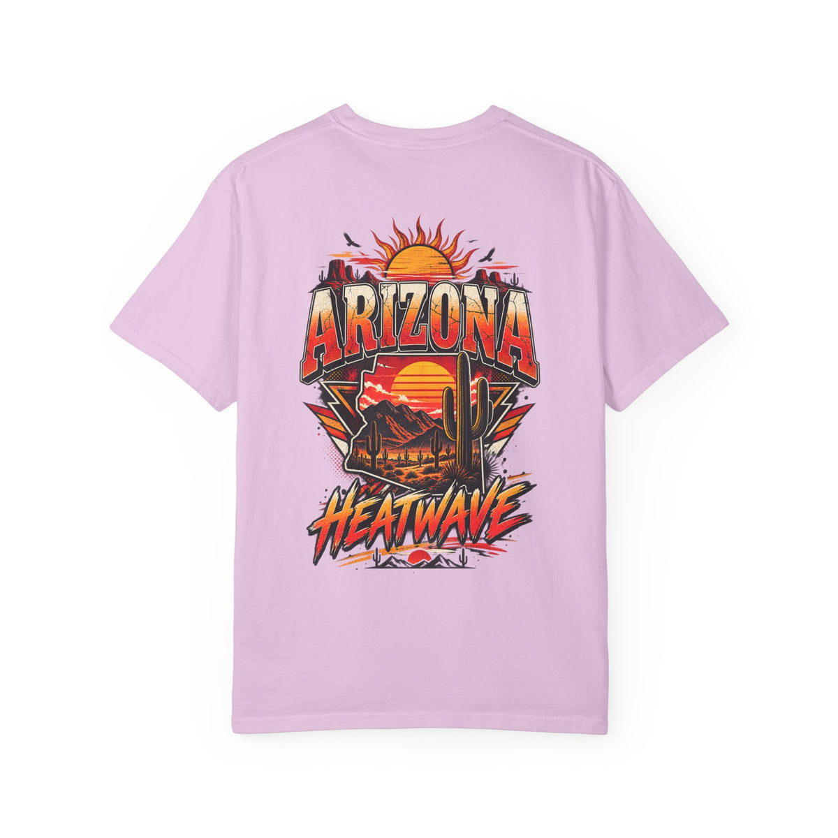 Arizona Heatwave Unisex Comfort Color 1717 Streetwear Graphic Tee