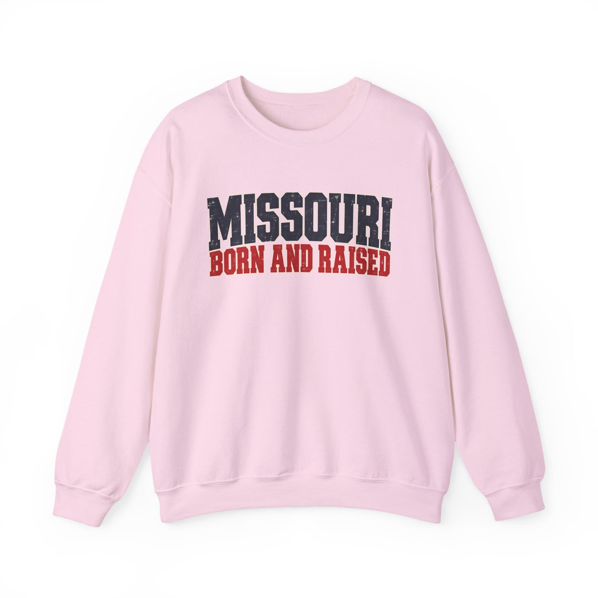 Missouri Born and Raised Rugged Workwear Unisex Sweatshirt Graphic