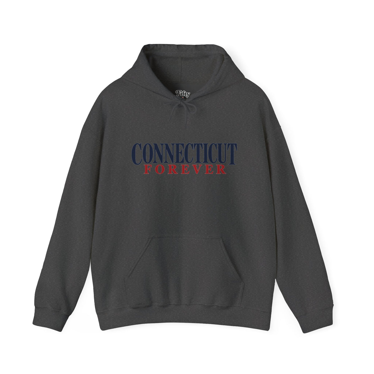Connecticut Forever Unisex Hoodie State Name Graphic