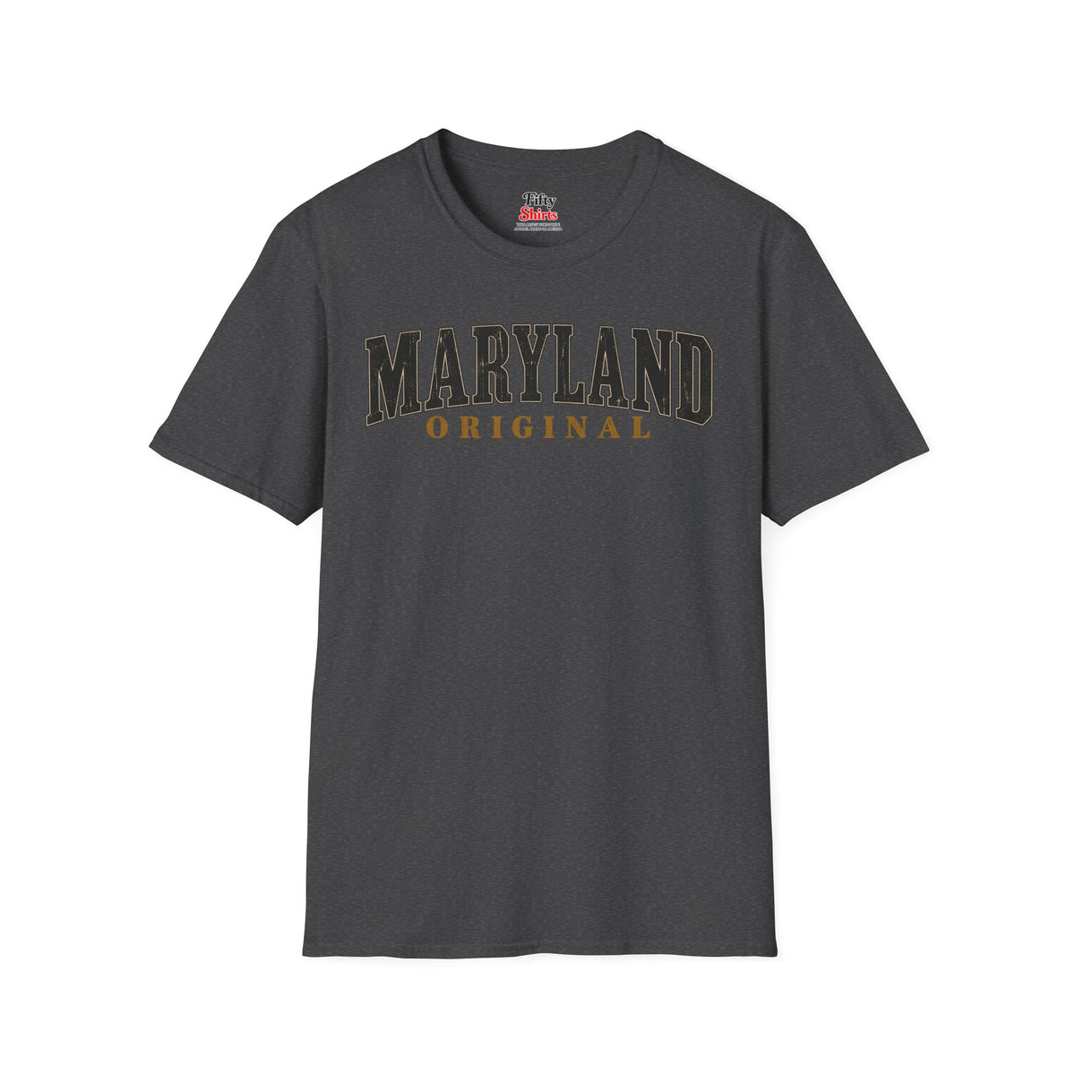 Maryland Original Unisex Softstyle T Shirt State Name Graphic Tee