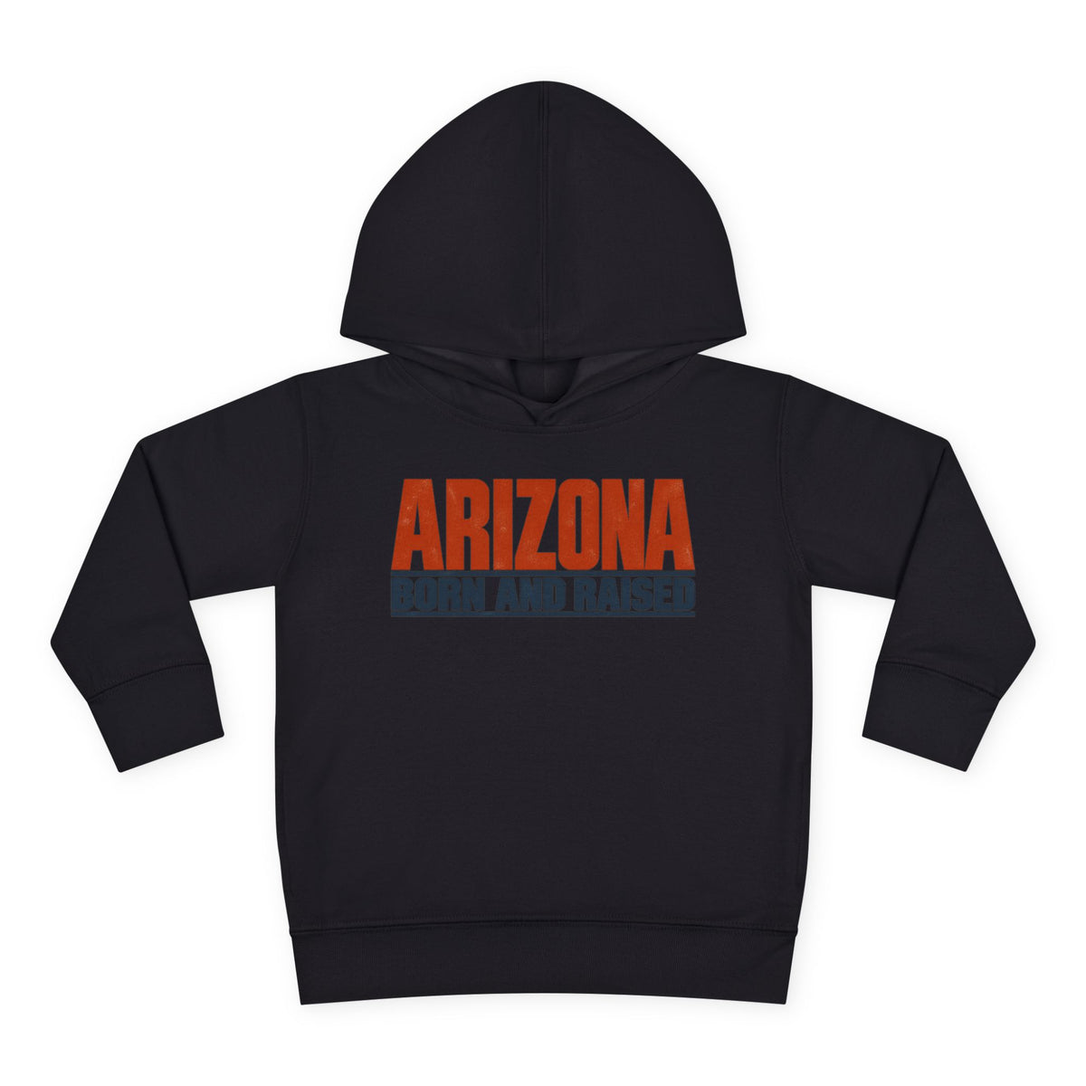 Arizona Born and Raised Modern Streetwear Unisex Toddler Pullover Fleece Hoodie