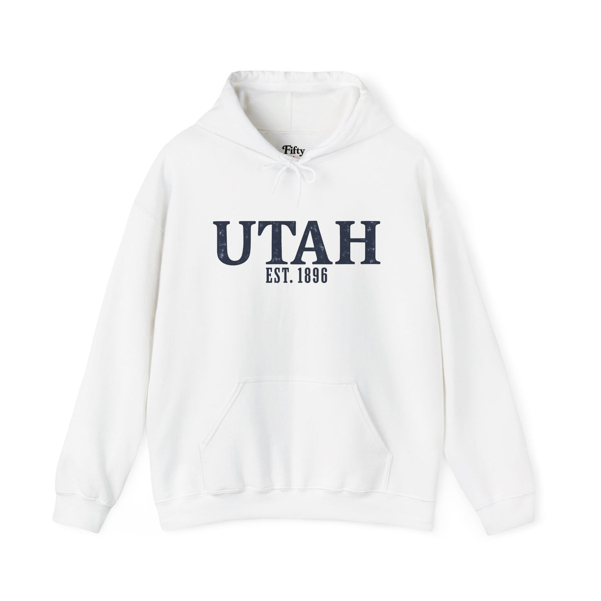 Utah Est. 1896 Unisex Hoodie State Name Graphic