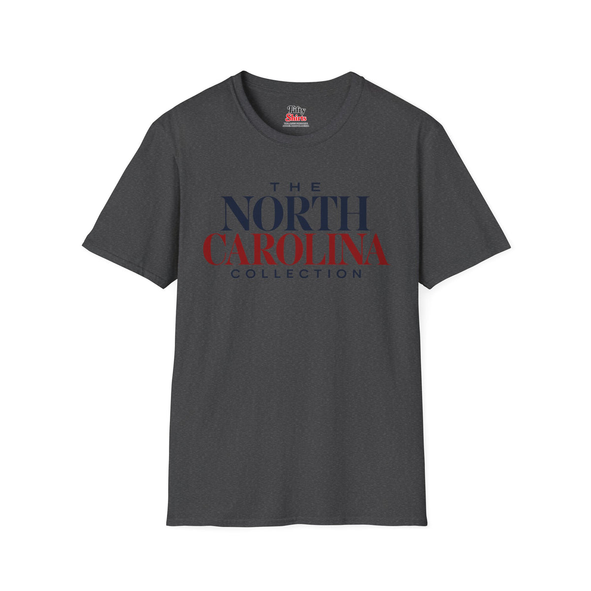 The North Carolina Collection Unisex Softstyle T Shirt State Name Graphic Tee