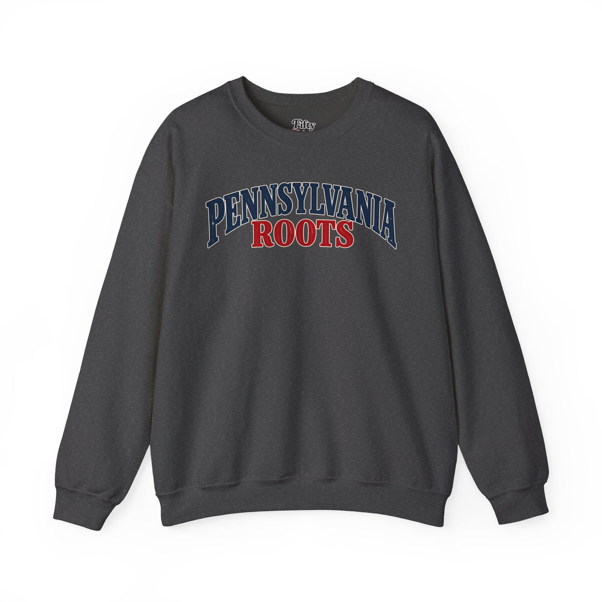 Pennsylvania Roots Unisex Crewneck Sweatshirt State Name Graphic