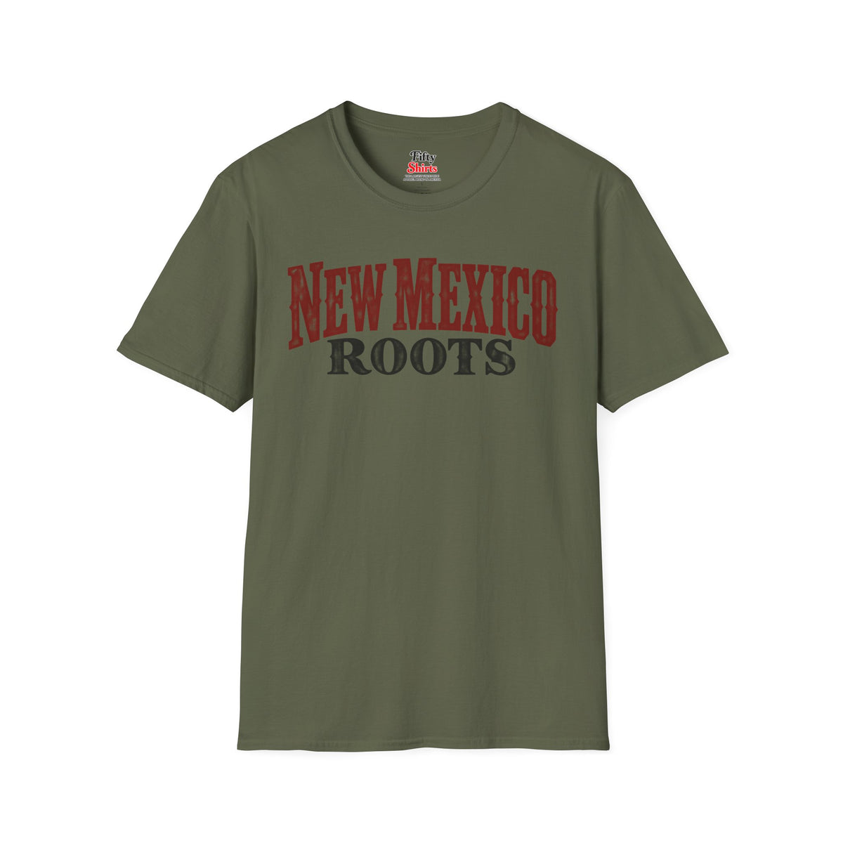 New Mexico Roots Unisex Softstyle T Shirt State Name Graphic Tee