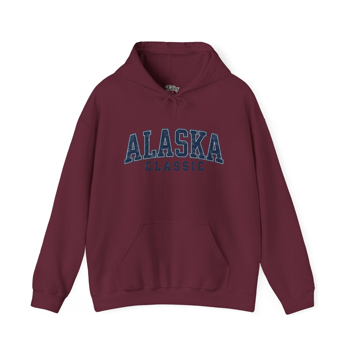 Alaska Classic Unisex Hoodie State Name Graphic
