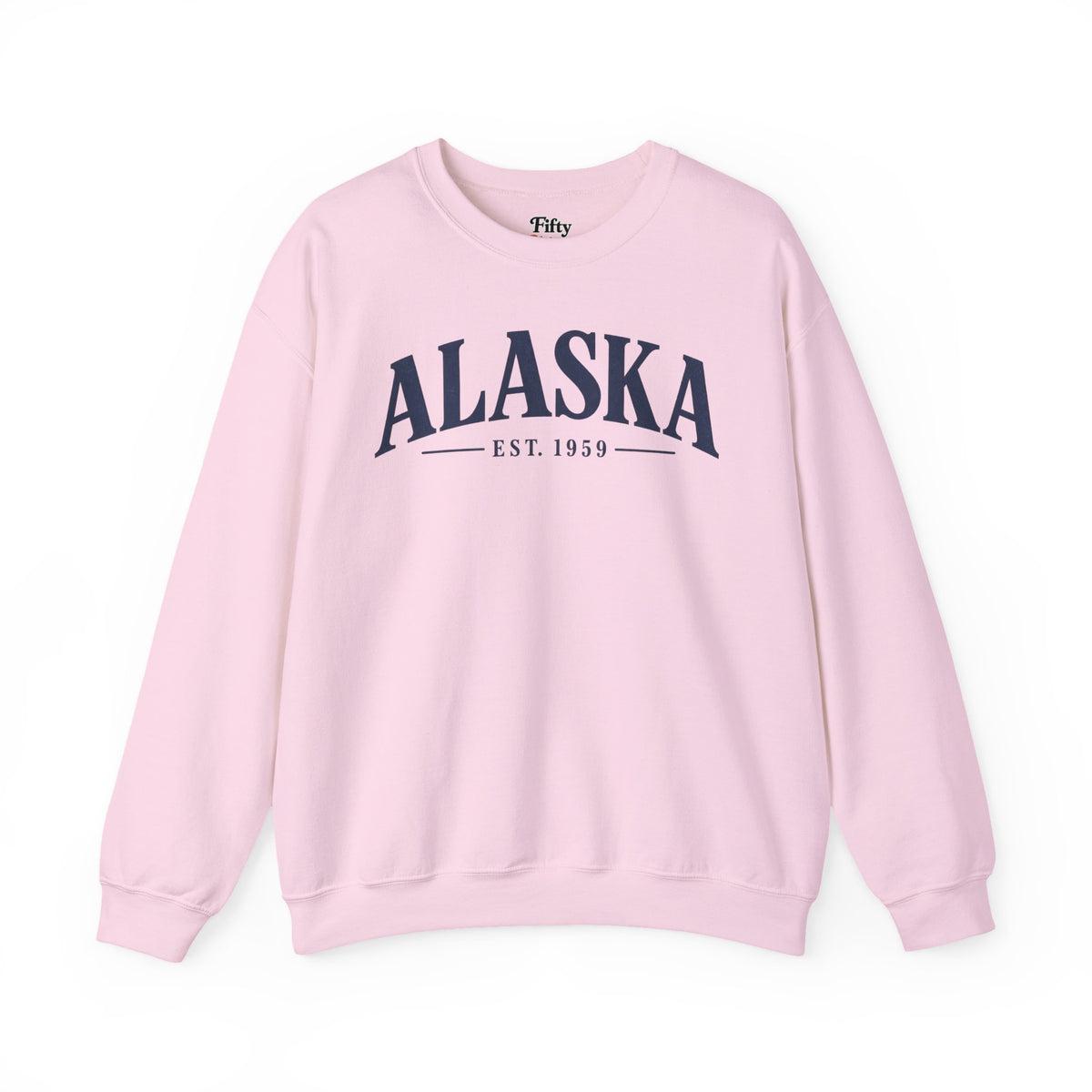 Alaska Est 1959 Unisex Crewneck Sweatshirt State Name Graphic